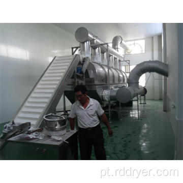 Máquina de secagem de leito fluidizado vibratório de cloreto de sódio